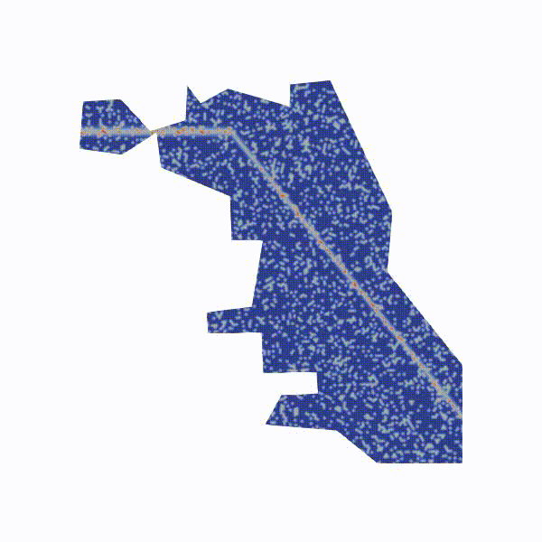 Spatiotemporal urban crime dynamics in Chicago